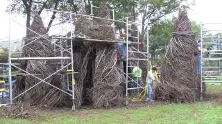 Patrick Dougherty Stick Sculpture