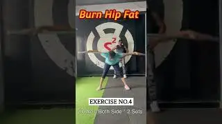 Burn Hip Fat at Home with Stick #rdfitness #shorts