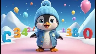 Happy Penguin Numbers | Fun Counting Nursery Rhyme for Kids | Baby Learning Song