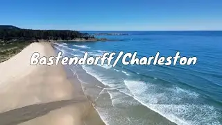 Breathtaking Drone Footage: Explore Bastendorff On The Oregon Coast