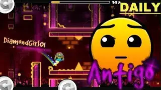 Antigo by Diamondgirl01 | Geometry Dash 2.1 | Daily level 260 | Maindashcraft