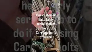 Carriage bolts / Coach bolts - It's a serious job if you are using bolts this size - Fusion Fixings