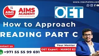 How to understand a sentence with simple techniques in OET Reading Part C?