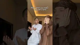 POV: when you make Dua with a wife 😂
