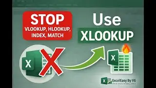 XLOOKUP Tutorials in Excel | 5 Real-World Applications | XLOOKUP ke 5 Powerful Applications