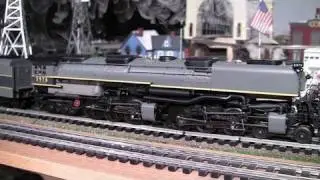 MTH Premier UP Challenger (4-6-6-4) O-Gauge Steam Locomotive in True HD 1080p
