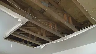 Single mother asks St. Louis Housing Authority to relocate her family after ceiling in her apartment