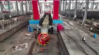 Construction Site Focus: Reliable Engineering Ship & Platforms#dredger #barge #haidingshipyard