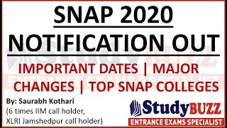 SNAP 2020 notification out: Important dates, new exam pattern, can appear twice, top SNAP colleges
