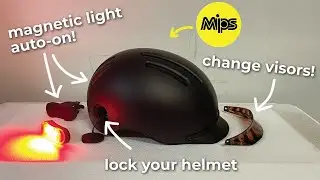 Thousand CHAPTER: Stylish Bike & Skate Helmet with MIPS + Built-In Light
