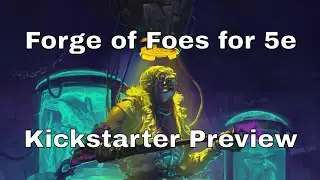 Forge of Foes Kickstarter Preview &ndash; Build and Customize 5e Monsters #dnd #lazydm