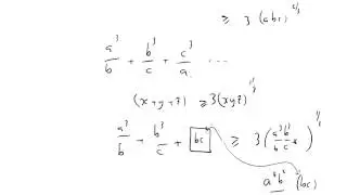 13 - Example inequality AM GM