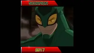 Evolution Of Scorpion #spiderman #games #shorts