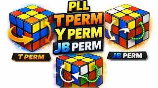 PLL:✅JB,Y,T PERM BEST FINGERTRICKS AND ALGORITHMS