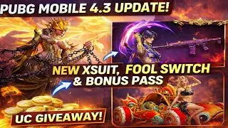 New X-Suit Release Date | M4 Fool Switch Animation | Bonus Pass Date | UC Giveaway | 4.3 Full Info.