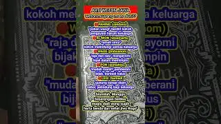 arti dan makna weton #primbon #weton #wetonjawa #primbonjawa