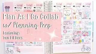 Plan As I Go Collab w/ PlanningPeep | Ft. Two Lil Bees | EC Hourly | AllThingsAvie