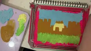 Paint with me, &ldquo;Cardboard Duck King&rdquo; 