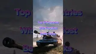 Top 10 Countries With The Most Battle Tanks || #shorts #battletanks