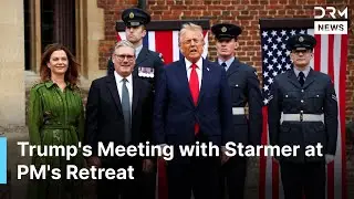 BREAKING NEWS: UK PM Starmer Welcomes President Trump at Chequers For Bilateral Talks | AC1G
