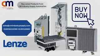 Get Lenze Products, Drives, VFD, Servo Drive & Motor, Inverter from CM Industry Supply Automation