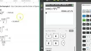 TI 84 Plus CE and the Order of Operations
