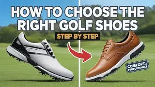 How to Choose the Right Golf Shoes for Comfort and Performance - Step by Step