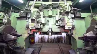 Used Hegenscheidt 2 portal wheel lathe radsatzdrehmaschine train lathe #shorts #machine