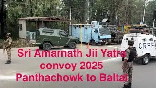 AmarnathJii yatri convoy