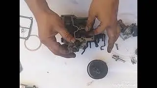 Memasang carburetor kit Toyota Corolla EE100 engine 2E step by step part 1