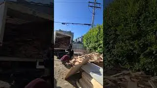 Incredible Junk Removal Process! #junkremoval #wastemanagement #disposal #vancouver #contractor