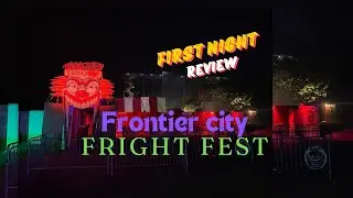 Fright Fest at Frontier City Vlog 1