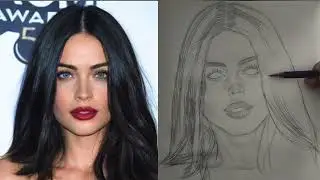 Loomis method : secret of pro artist? , how to draw realistic portrait with Loomis method 