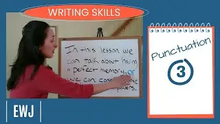 English Writing Skills 3: Commas and Capital Letters
