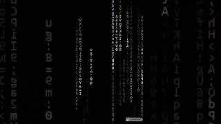 MATRIX CODE | Visual Studio Dark Theme Matrix | #Shorts 01