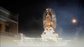 Consagrada chapetona / Procesión de la virgen de Guadalupe | 12 de diciembre