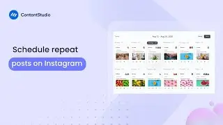 How to schedule repeat post on Instagram