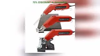 A must-have product! Electric Foam Cutter Hot Knife Tool Polystyrene Styrofoam Cutting Machine Fab
