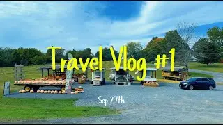 Travel Vlog #1 | Watkins Glen Hiking & Sunset at Cornell 🌇