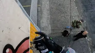 GRAFFITI THROWUP - AÇÃO RÁPIDA DO LADO DO TERMINAL, VÁRIOS CURIOSOS
