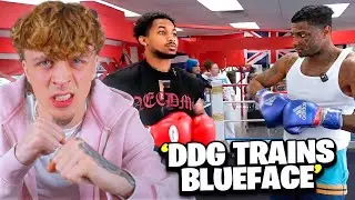 Shvfty Reacts To DDG Training Blueface For His Next Fight.. (CRAZY)