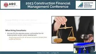 Consultant conflict of interest and how to avoid it: from the AGC/CFMA Conference, Vegas 2023
