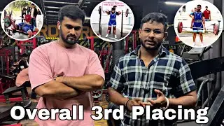 Overall 3rd Placing In First Powerlifting Competition And this is the beginning ​⁠@SurajsinghThakur-mh36