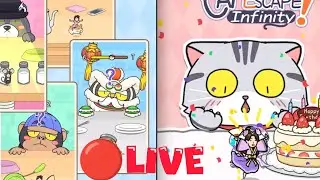 Endless Whiskers: The Great Escape.Cat escape infinity gaming#live#gaming#hideandseekgame#ytlive