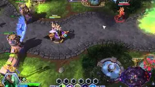 Heroes of the Storm - Malfurion Support Game Play