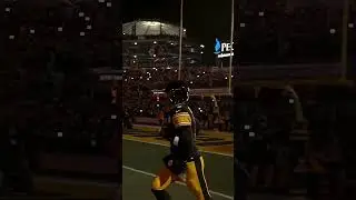 what an entrance 🔥