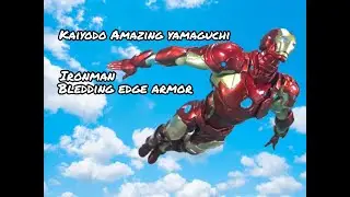 Kaiyodo Amazing Yamaguchi Revoltech Ironam Bledding Edge Armor review - PT BR / Thiago Kennedy