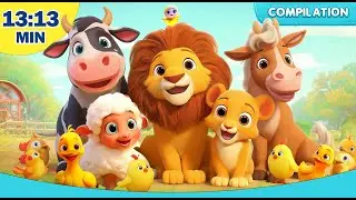 We Love Allah&rsquo;s Creation | Joyful Islamic Songs About Animal & Nature for Kids 🐱🦁🐔