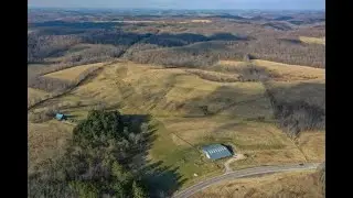 102 Acre Farm - Log Home - Pole Building