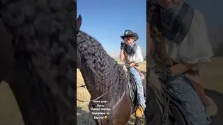 Как думаете Чулпан боится лошадей? Лайк 🫶 #kids #ridinghorses #ridinghorse #horse #fashiontrends